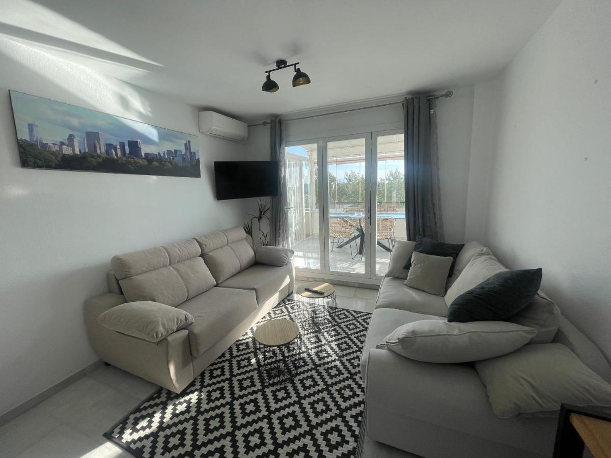 Atico Penthouse Apartment Roquetas de Mar Bagian luar foto