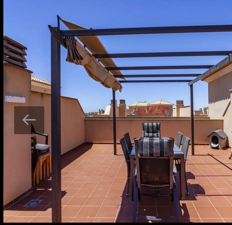 Atico Penthouse Apartment Roquetas de Mar Bagian luar foto